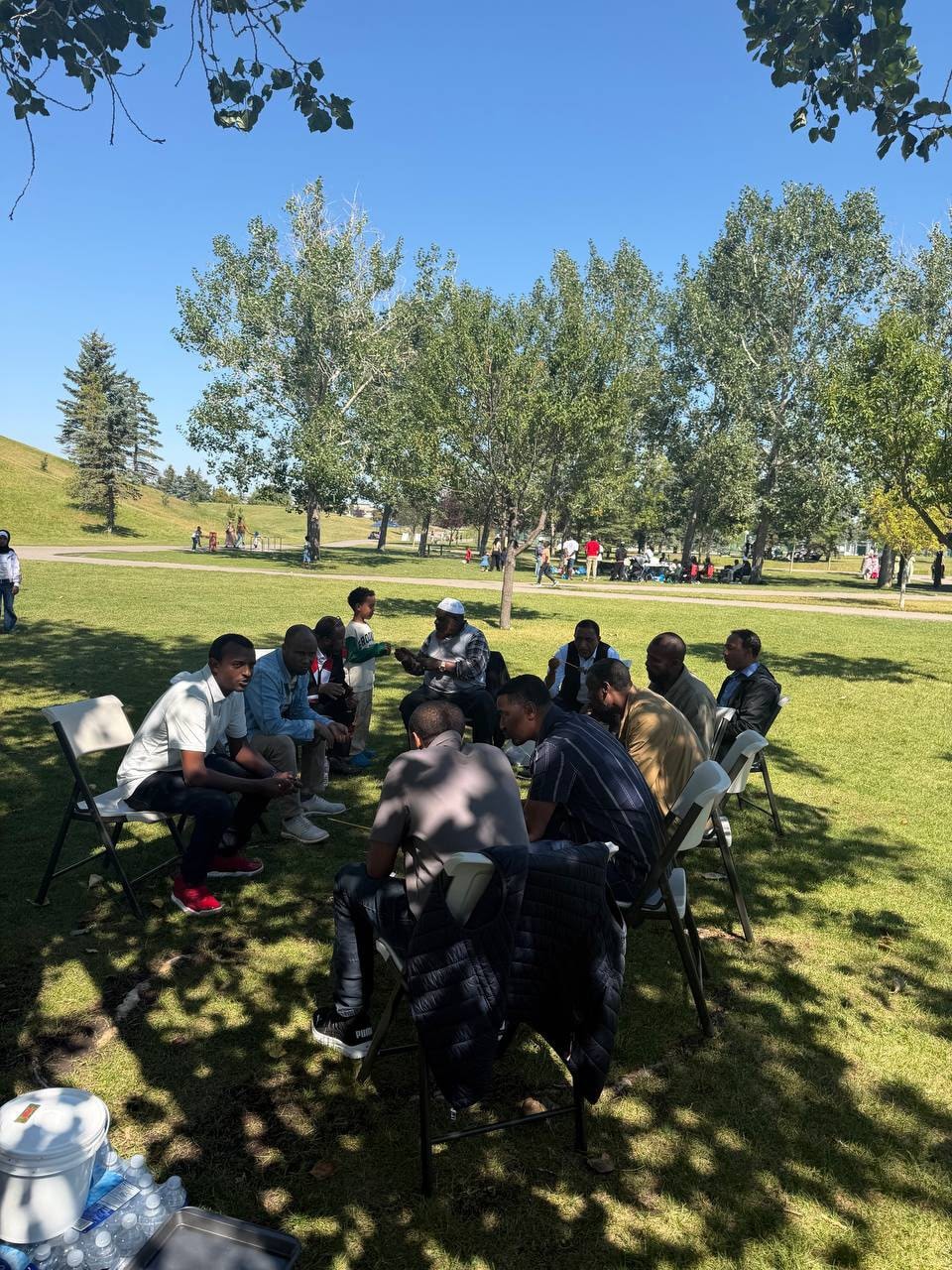 Community members together